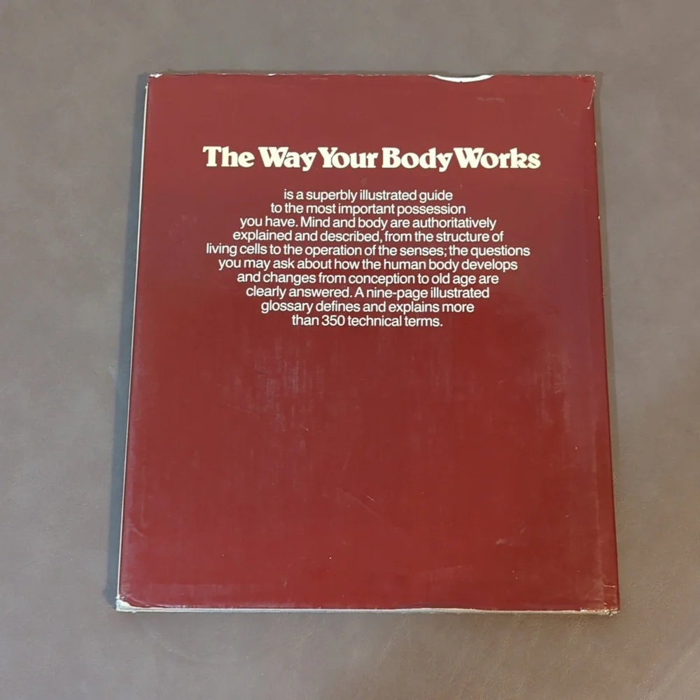 1982 The Way Your Body Works hard cover book Artists House Stonehouse Netherland